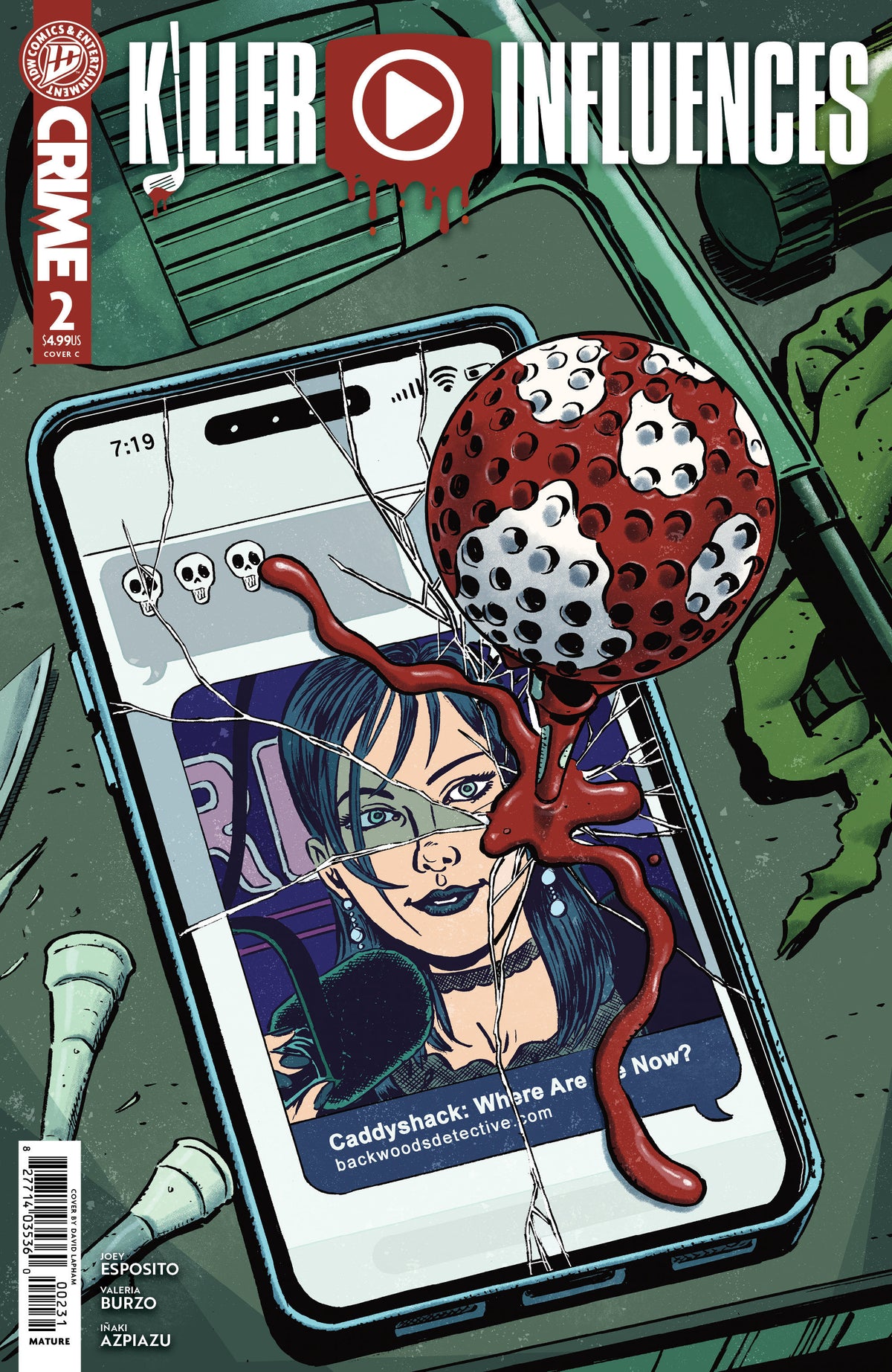 Killer Influences #2 Variant C (Lapham)