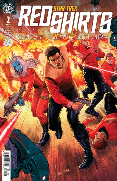 Star Trek: Red Shirts--Ghost of the 21st Century #2 Variant RI (10) (Escorza Brothers)