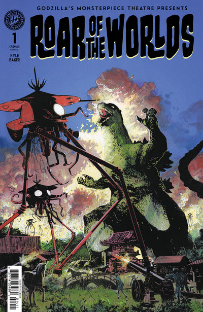 Godzilla's Monsterpiece Theatre Presents: Roar of the Worlds Variant B (Baker)