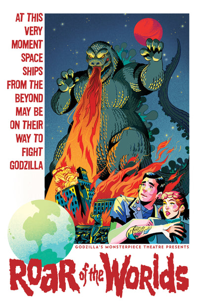 Godzilla's Monsterpiece Theatre Presents: Roar of the Worlds Variant RI (10) (Goux)
