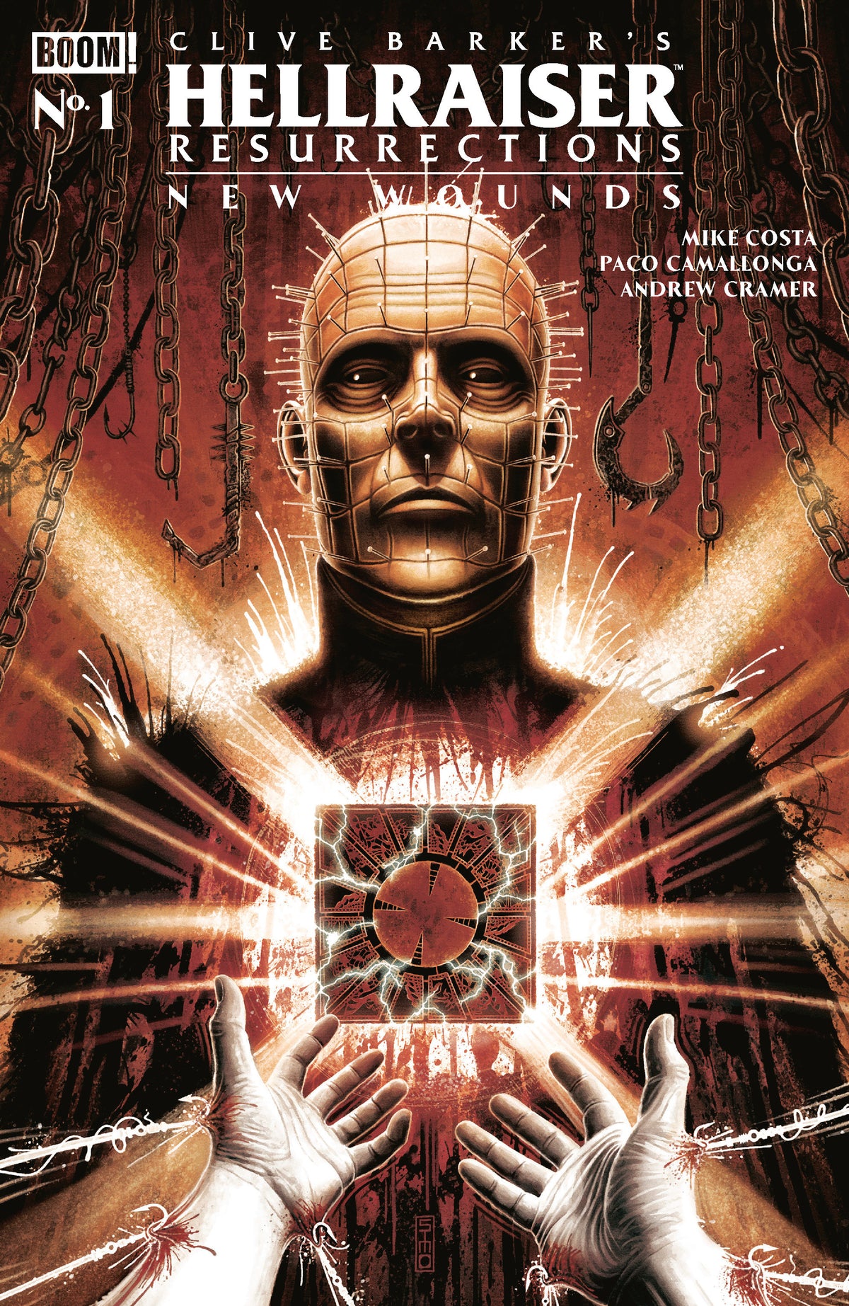 Hellraiser: Resurrections - New Wounds #1 A Main (Dressed, Simpson)