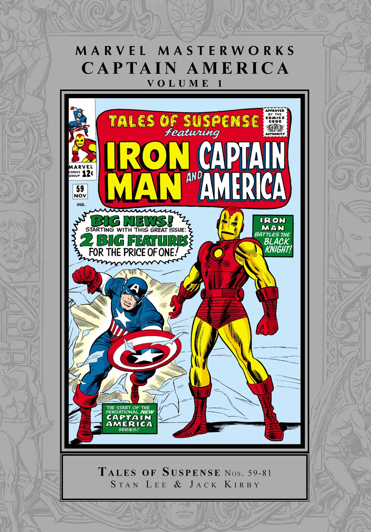 Marvel Masterworks Captain America Hardcover Volume 01 (Remasterworks)