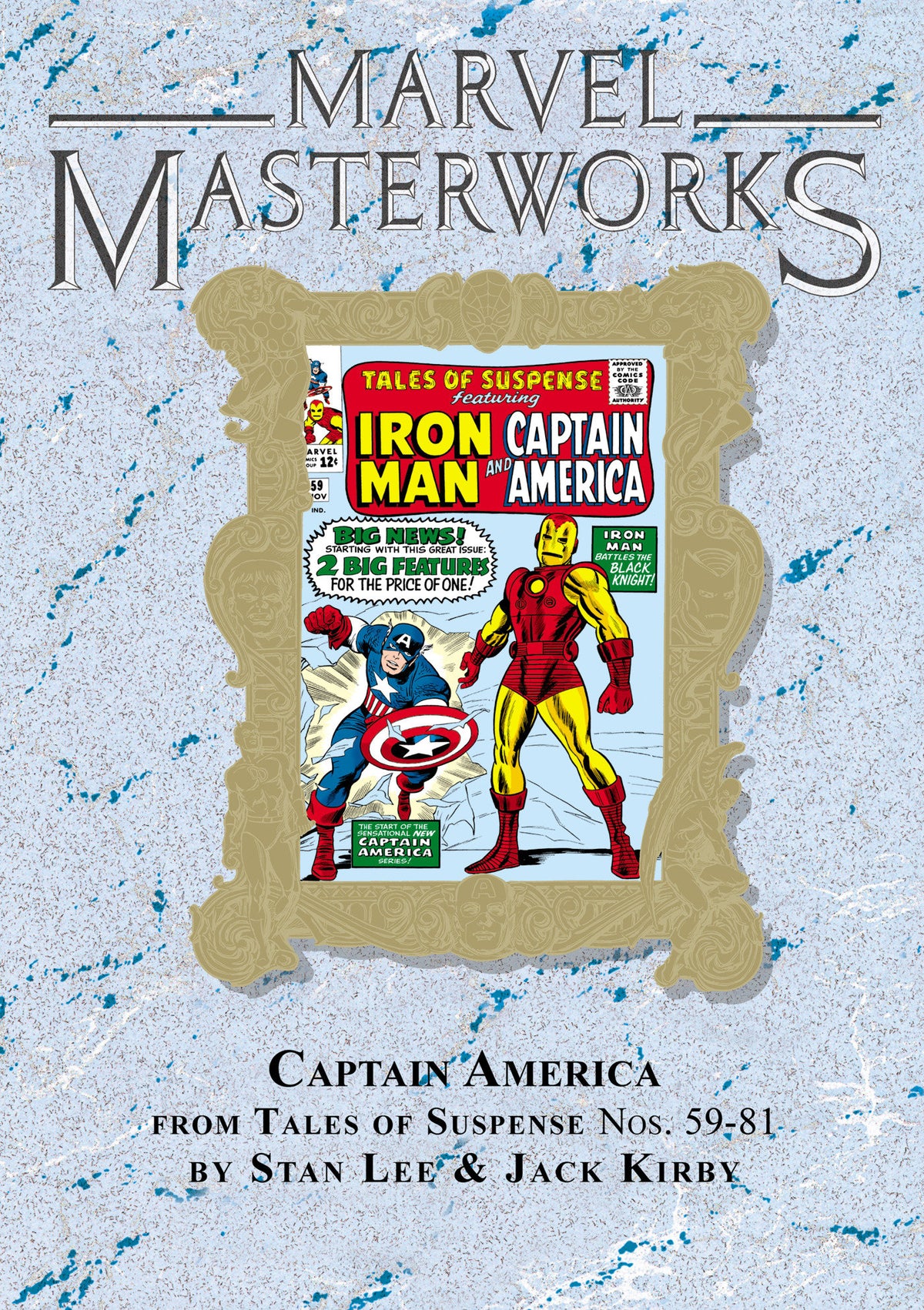 Marvel Masterworks Captain America Hardcover Volume 14 Direct Market Variant (Remasterworks)