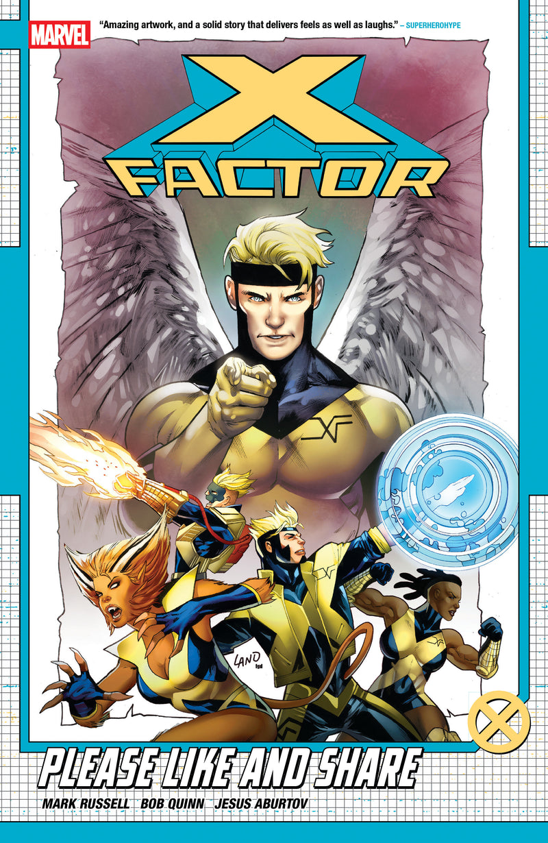 X Factor By Mark Russell TPB Volume 01 Please Like And Share