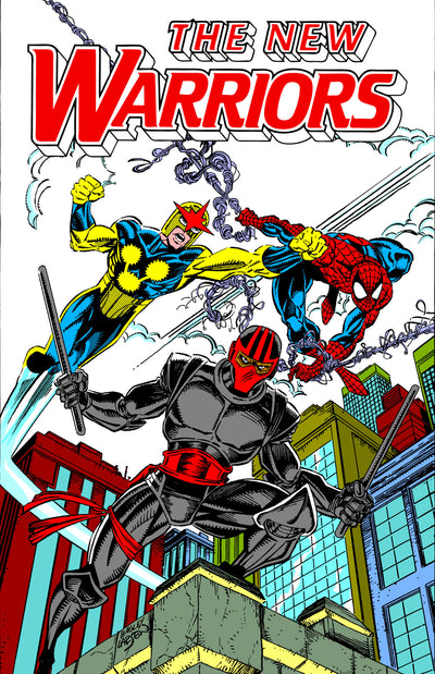 New Warriors: Nova & Night Thrasher Omnibus Mark Bagley Cover [Direct Market Only]
