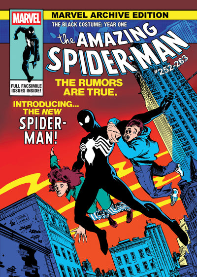 Marvel Archive Edition: Amazing Spider-Man   The Black Costume: Year One Gallery Edition Ron Frenz Original First Issue Cover