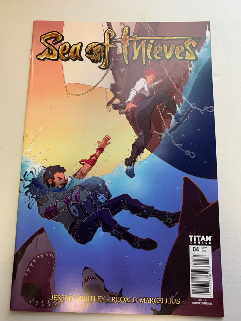 Sea Of Thieves #4 (Of 4) Cover A Zanfardino