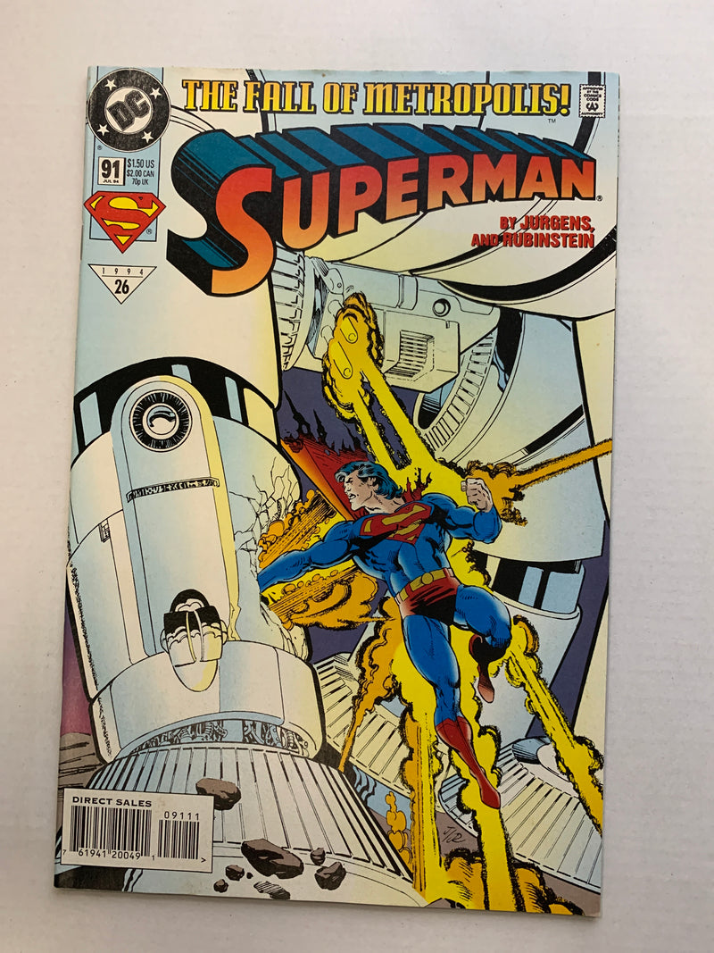 Superman, Vol. 2 #91A
