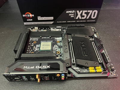 EVGA X570 FTW WiFi — AM4 ATX Motherboard CPU COMBO (121-VR-A577-KR)