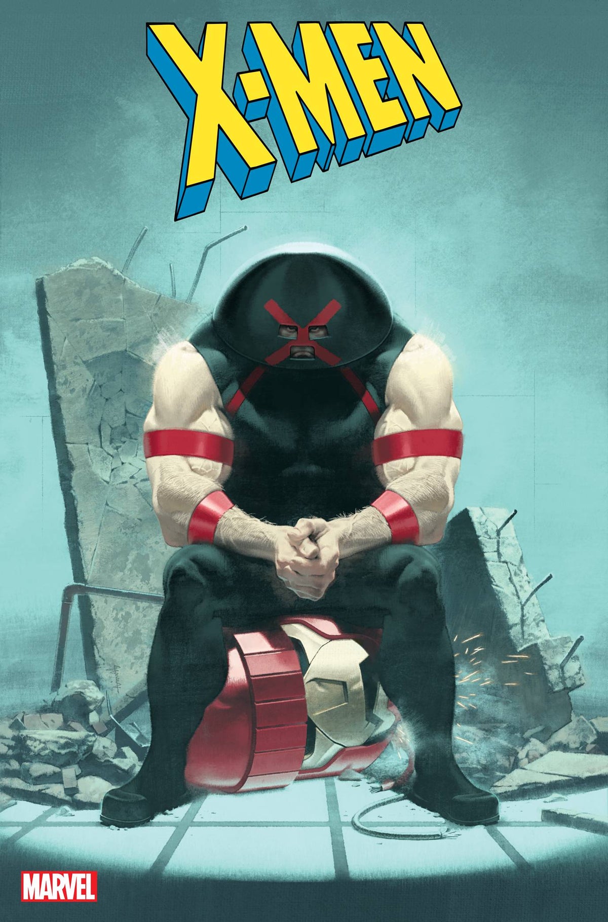 X-MEN #4 25 COPY INCV MARC ASPINALL VAR