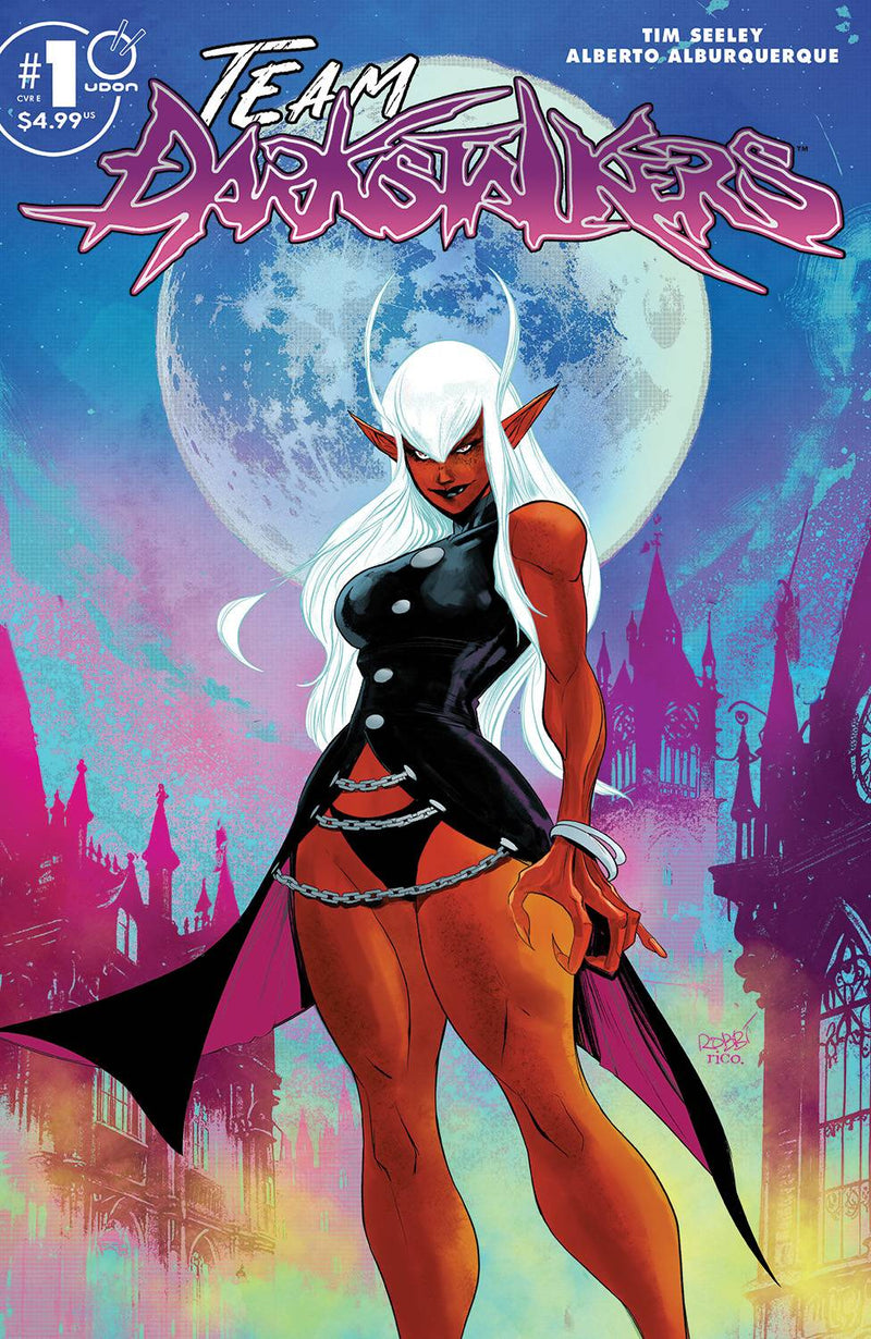 TEAM DARKSTALKERS #1 CVR E 5 COPY INCV RODRIQUEZ